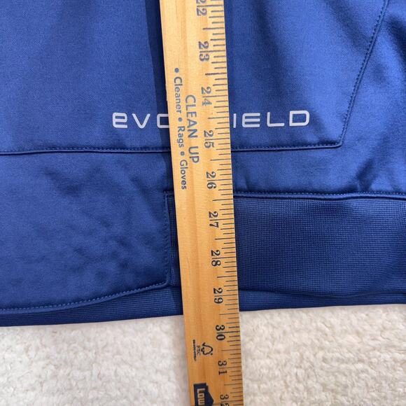 EvoShield Men Pullover Sweatshirt 2XL Angels Baseball Long Sleeve Hooded Blue - Picture 4 of 14